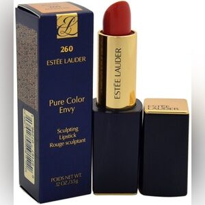 ESTEE LAUDER #260 Pure Color Envy Eccentric Sculpting Pink Lipstick FULL SIZE